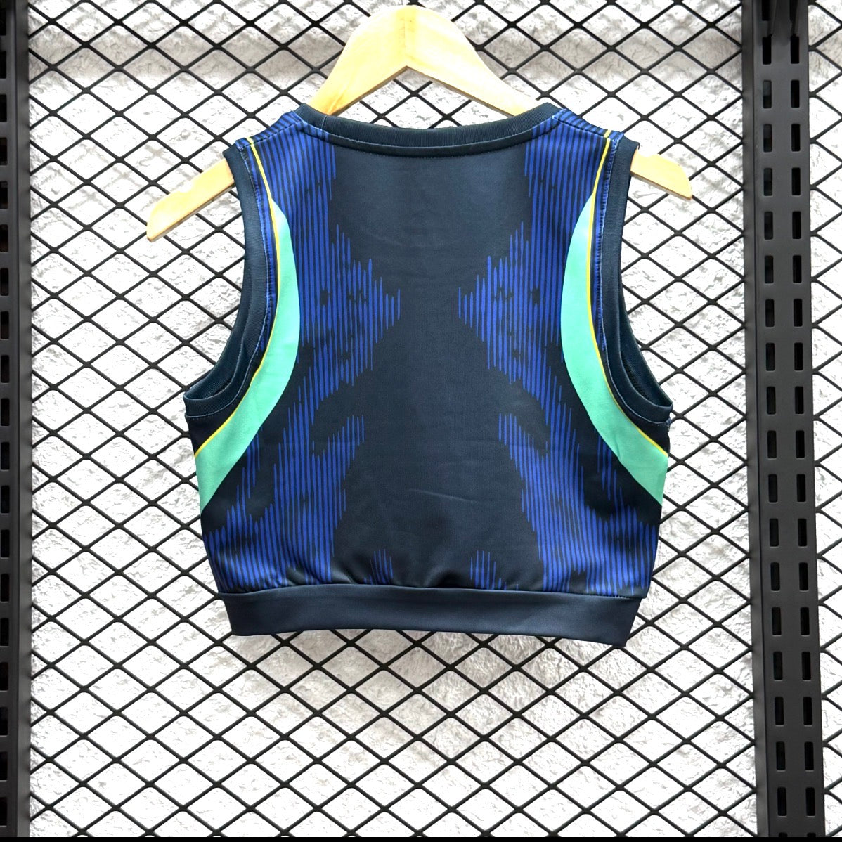 Crop Top Brésil Extérieur Femme 2026 🇧🇷