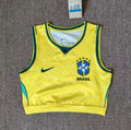 🇧🇷 Crop Top Brésil Femme 2026