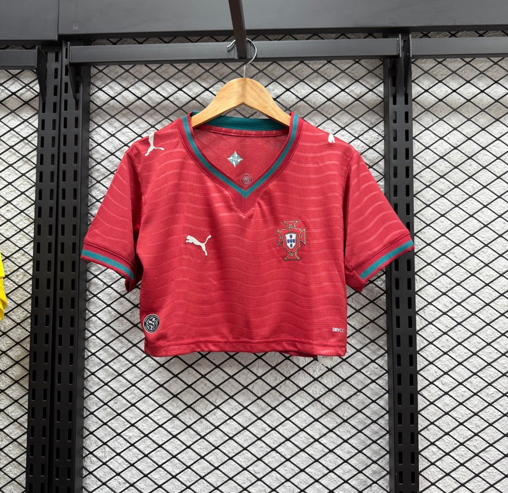 Crop Top Portugal Femme 2026 🇵🇹