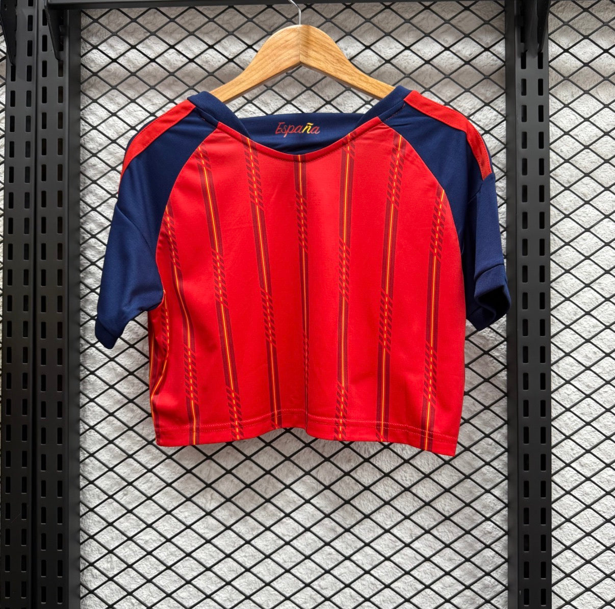 Crop Top Espagne Femme 2026 🇪🇸 domicile