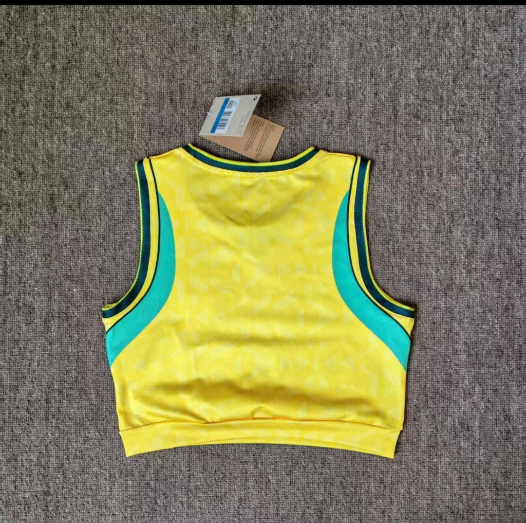 🇧🇷 Crop Top Brésil Femme 2026