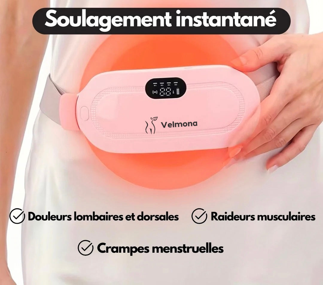 Velmona - Ceinture chauffante menstruelle